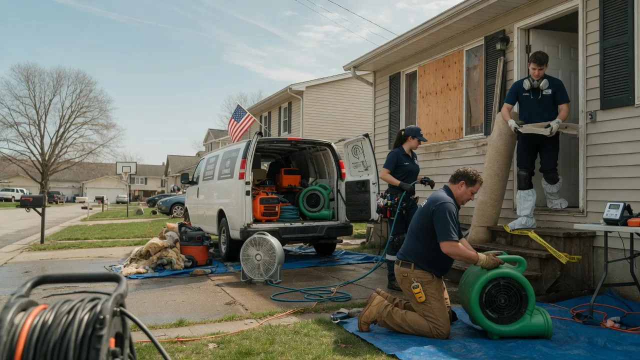 Water Damage Restoration in Sterling, MI near me